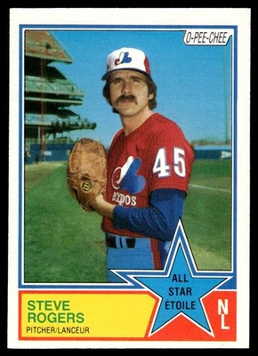 1983 O-Pee-Chee Steve Rogers Montreal Expos #106 - Image 1 of 2