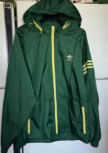 ADIDAS ORIGINALS GIACCA ANTIVENTO UOMO LARGE AN 3002 Y2K CON CAPPUCCIO 12/06 - Foto 1 di 10