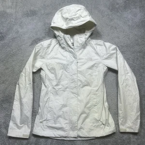 The North Face DryVent Jacke Damen XS Ivory Kapuze Regen Windbreaker Grube Reißverschlüsse - Bild 1 von 17