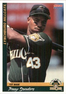 Tracy Sanders 2000 Choice Lynchburg Hillcats #06 RC Lynchburg Hillcats - Picture 1 of 2