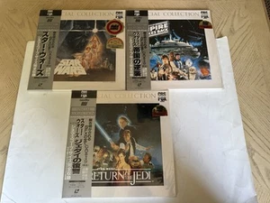 Star Wars Trilogy Special Collection Laserdisc Japan Empire Hope Return - Imagen 1 de 8