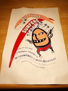 Raro poster concerto Butthole Surfers del 19 luglio 2002 - Foto 1 di 5