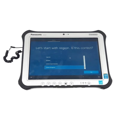 Panasonic Toughpad FZ-G1 MK2 i5-4310U 4GB RAM 256GB SSD 10.1" Windows 10 Tablet - Image 1 of 4