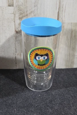Taza vaso de viaje Tervis Owl 16 oz tapa azul Foto 1 de 4
