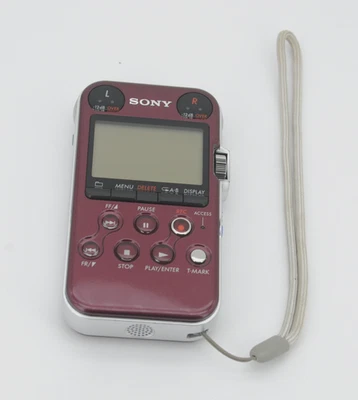 Near Mint -- Sony PCM-M10 Portable 96 kHz/24-bit Digital Recorder - Red - Image 1 of 4