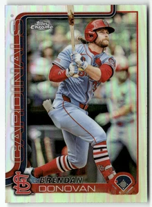 2025 Topps Chrome MLB No. 233 Brendan Donovan Refractor - Bild 1 von 2