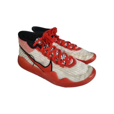Nike YouTube x KD 12 Para hombres Talla 9.5 Blanco Rojo Zapatos CQ7731-900 2019 9 1/2 Foto 1 de 4