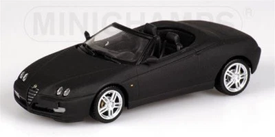 1:43 Minichamps Alfa Romeo Spider 2003 Black Fulda 436120332  Modellino - Immagine 1 di 2