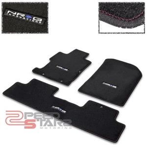 ALFOMBRILLAS DE COCHE NEGRAS PARA FG CIVIC COUPÉ ALFOMBRA/ALFOMBRA DELANTERA + REVESTIMIENTO TRASERO + AGARRE DE GOMA - Imagen 1 de 1