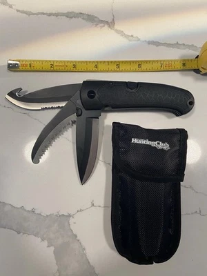 Cuchillo plegable de tres hojas North American Hunting Club Foto 1 de 2