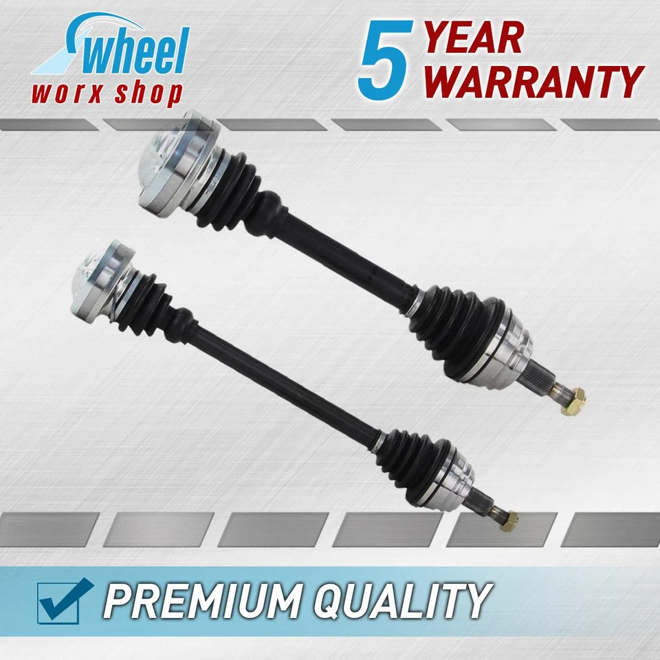 Front Left Right CV Axle CV Joint for 2000 2001 2002 Audi TT Quattro 1.8L Turbo - Image 1 of 1