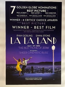 LA LA LAND ORIGINAL MOVIE THEATER POSTER 27" x 40" DS DOUBLE SIDED 2016 - Picture 1 of 1