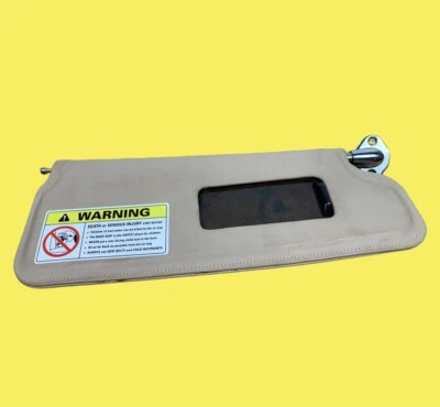 Parasol pasajero derecho parasol beige OEM 99-06 Bentley Arnage  Foto 1 de 4