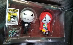 2017 SDCC EXCLU MONOGRAM NIGHTMARE BEFORE CHRISTMAS FIGURAL MAGNET JACK SALLY - Bild 1 von 1