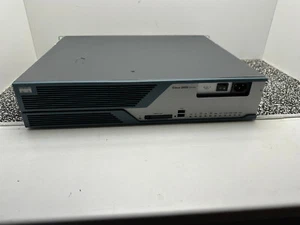 CISCO 3825 Router NETWORK FREE P AND P + POWER CABLE WITH EARS #6F - Picture 1 of 4