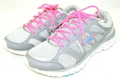 AVIA Mujer Zapatillas Deportivas Talla 10 M Gris y Rosa Cuero y Tela Superior Foto 1 de 4