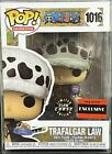 Funko Pop ONE PIECE TRAFALGAR LAW CHASE (GLOW) AAA exclusive with protector