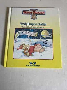Vintage Teddy Ruxpin Buch Schlaflieder Welt der Wunder 1985 - Bild 1 von 3