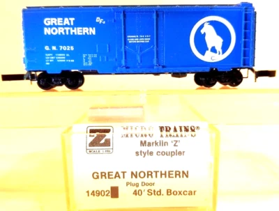 Z MTL 14902 40ft Std Box Car Plug Door Great Northern GN - Image 1 of 3