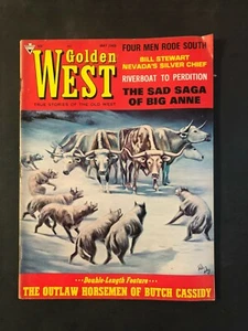 Golden West Magazine May 1969 The Outlaw Horsemen of Butch Cassidy - Picture 1 of 2