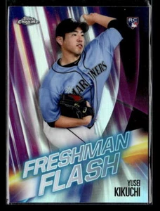 Yusei Kikuchi RC - 2019 Topps Chrome Freshman Flash Rookie #FF-8 Mariners - Picture 1 of 2