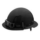 Milwaukee Tool 48-73-1131 Full Brim Black Full Brim Hard Hat W/6Pt Ratcheting