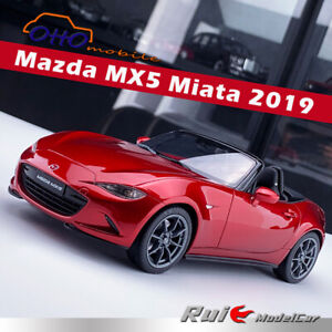 OTTO 1:18 Mazda MX5 Miata 2019 Limited Resin Sports Car Simulation Car Model
