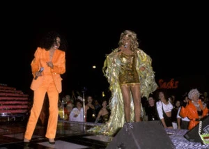 Diana Ross RuPaul Video Shoot Remake of I Will Survive Video a- 1996 Old Photo 3 - Picture 1 of 1
