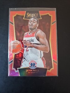 2015-16 Panini Select Prizm Red Refractor/149 John Wall Wizards