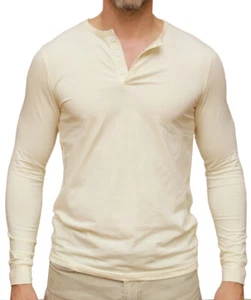 Vintage Army Henley T-shirt by Magnoli Clothiers - Picture 1 of 1