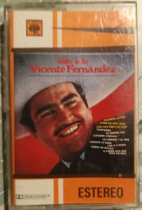 VICENTE FERNANDEZ - PALABRA DE REY - 1970 MEXICAN TAPE ALBUM, RANCHERAS - Picture 1 of 4