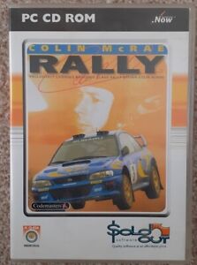 Colin McRae Rally PC CD-ROM 1998 Windows 95/98 PC Game Sold Out Software
