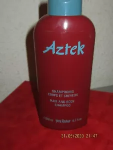 **LOOK! Very~Rare**AZTEK~HAIR~AND~BODY~SHAMPOO 200ML! BY YVES ROCHER! TAKE@LOOK! - Bild 1 von 4