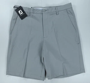Pantalones Cortos FootJoy Para Hombre 35 Gris Rendimiento Golf Elastizados Absorbentes de Humedad Perf - Imagen 1 de 12