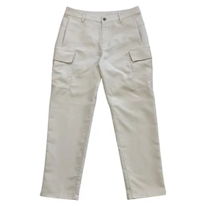 Lululemon Cargo Pants Mens 33 Beige Stretch VersaTwill Relaxed Fit Jogger Sweats - Picture 1 of 3