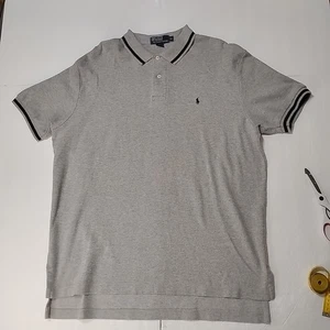 Polo Ralph Lauren Poloshirt Herren XL Grau Kurzarm - Bild 1 von 9