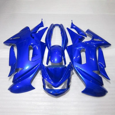 Juego de paneles de carenado azul completo para Kawasaki Ninja 650R 2006-2008 ER-6f Foto 1 de 4
