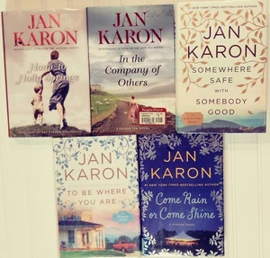 Complete Set Series Lot of 5 Father Tim Mitford Series books Jan Karon Fiction - Picture 1 of 1