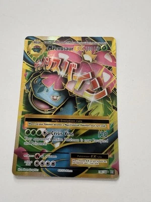 2016 POKEMON XY EVOLUTIONS #100 FULL ART/M VENUSAUR EX PSA 10 - Image 1 of 4