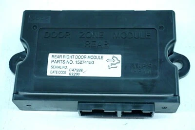 CADILLAC STS 2005-2011 puerta trasera derecha pasajero módulo de control informático OEM Foto 1 de 4
