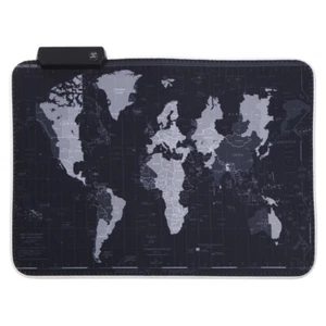 RGB Mouse Pad Desk Mat XXL Computer Mousepad 12 LED Backlights Keyboard Cover - Afbeelding 1 van 8