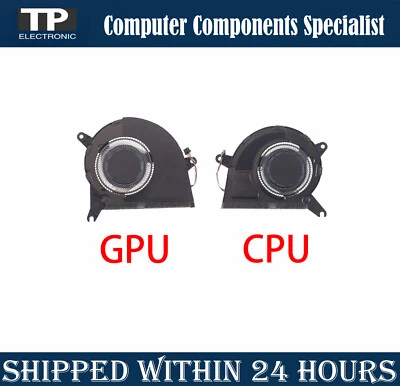 Laptop CPU GCooling Fan For ASUS Zenbook S 13 OLED UX5304 UX5304VA-NQ075W - Image 1 of 2