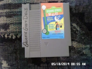 Sesame Street 123 con Manual de instrucciones: Juego Nintendo NES - Imagen 1 de 4