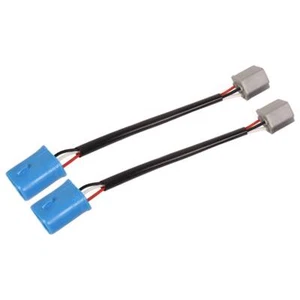 2X Female Ceramic S 9003 H4 Extension Wire Pigtail Harness Headlight Connector - Picture 1 of 7
