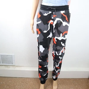 Southpole Herren Jogginghose Gr. XL (18-20) Schwarz Orange Camouflage Neu mit Etikett - Bild 1 von 6