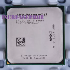 AMD Phenom II X4 905e Processor 2.5GHz HD905EOCK4DGM Socket AM3 CPU 65W 667MHz - Picture 1 of 4