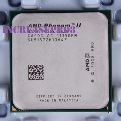 AMD Phenom II X4 905e Processor 2.5GHz HD905EOCK4DGM Socket AM3 CPU 65W 667MHz - Image 1 of 4