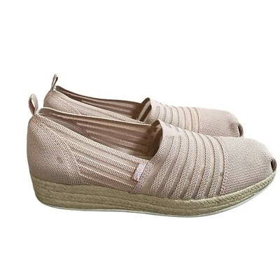 Bobs by Skechers Zapatos Planos Alpargatas Rosa Talla 12 EU 41 Comodidad Costera Foto 1 de 4