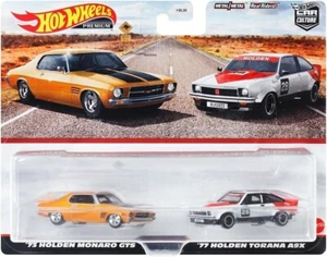 2023 Hot Wheels Premium 2 Pack 73 HOLDEN MONARO GTS / 77 HOLDEN TORANA - Picture 1 of 4