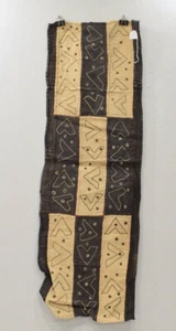 Afrikanische Kuba Tuch Natur Gewebt Raffia Tischläufer Kongo - Bild 1 von 2